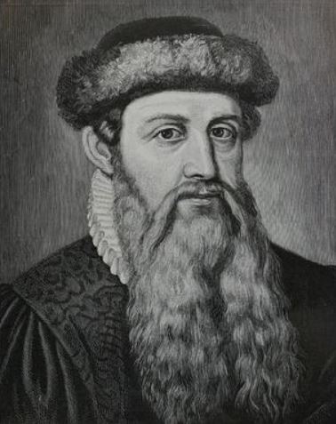 In 1439, Johannes Gutenberg introduced what invention to Europe?