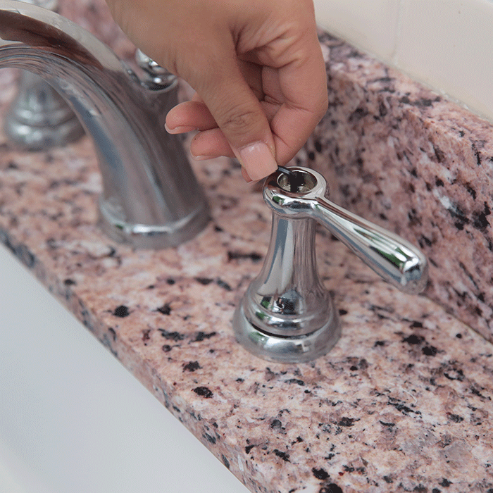 How To Remove Stuck Bathroom Faucet Cap