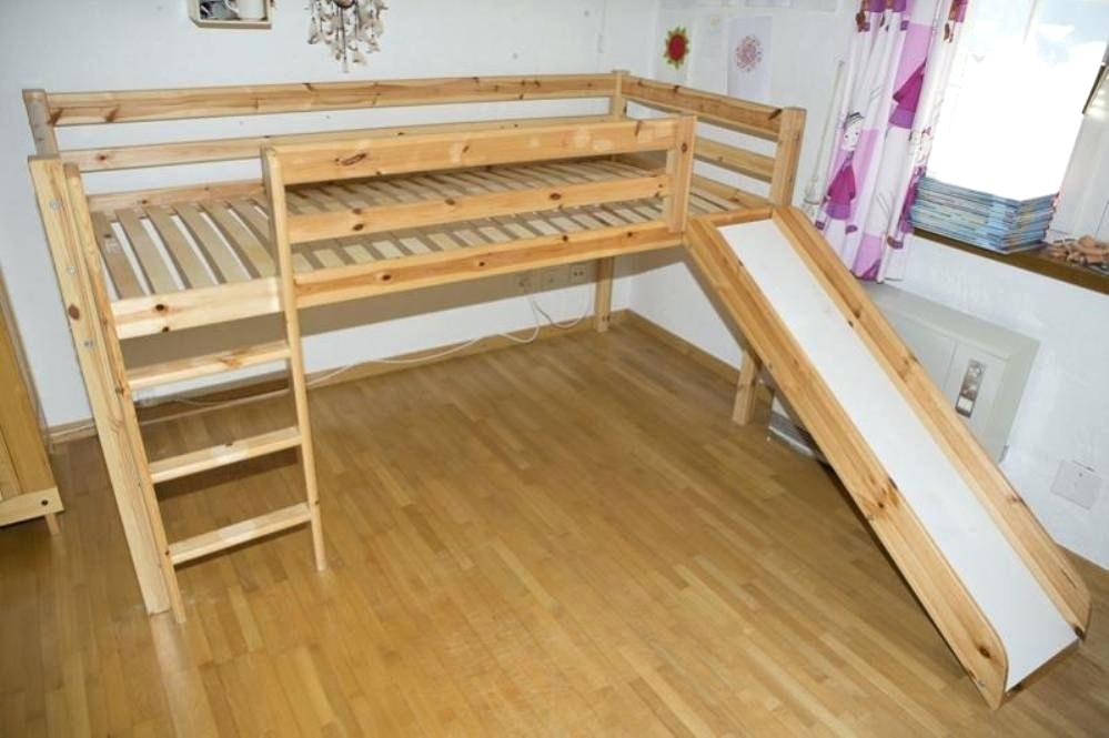Loft Bed With Slide Plans - Maxtrix Mid Height Loft Bed w ...